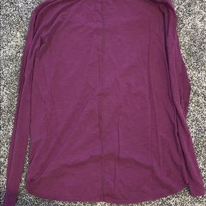 Athletic long sleeve shirt